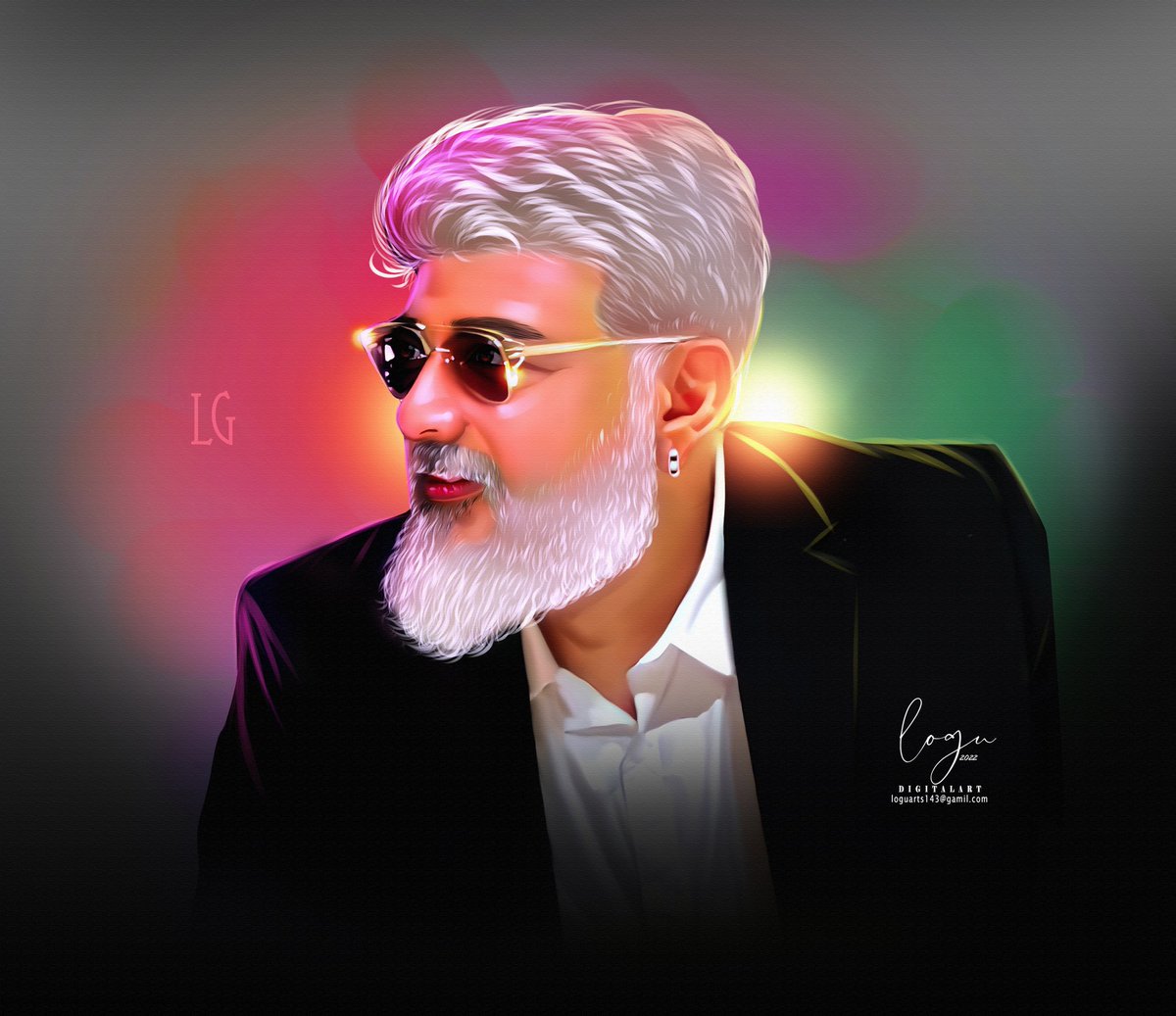 logu_arts's tweet photo. #logu arts 
   --- by----
#painting 💪
 -----#AK 61 new look 
con 95510404 \ 6381143087 https://t.co/0F634Y2fu5
