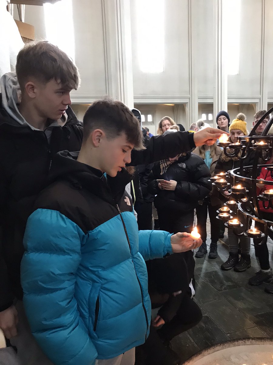 TGS_Iceland's tweet photo. Students remembering that events in the wider world matter. They may also feature in the local Icelandic news who were filming https://t.co/hWvsp8dpuh