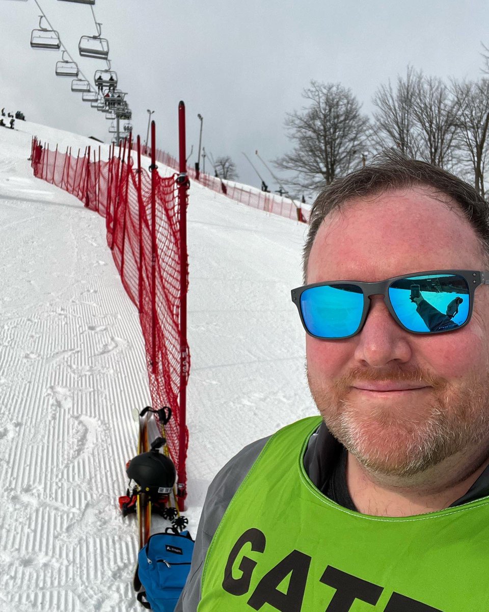 Another fun day on the slopes gate judging races.