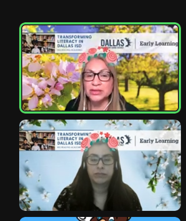 Yvette_HIPPY's tweet photo. Spring is in the air! Love how our Reading Academies presenters work so hard to prepare for our teachers. Setting a positive tone for a full day of training is key. Thank you @LilaHernandezPK @maraur @gabulosa @ICanReadDallas @ReadBIGDallas #module11 https://t.co/PLnTYZtOdE