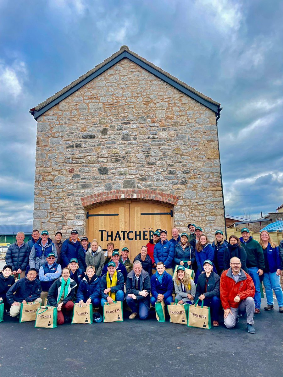 munrohardy_au's tweet photo. In a contrast to the diversification we’ve seen, Thatchers family business is focussed on one thing - Cider. And they have perfected their product! 👌👌 https://t.co/ueyD1IzVPo