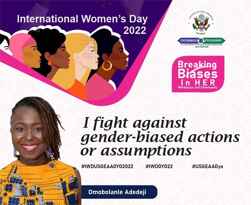 USGEAA_Oyo's tweet photo. Omobolanle Afolasade, Adedeji is the Founder of Whoopy Yun Fashion House and the Training Director of Whoopy Yun Fashion College, she is the Program Manager for The Shade of Women Foundation (TSWF) and a member of the Board of Trustee.
#IWD2022 #IWDUSGEAAOYO2022 #BreakTheBias https://t.co/d1N5K2cGzh