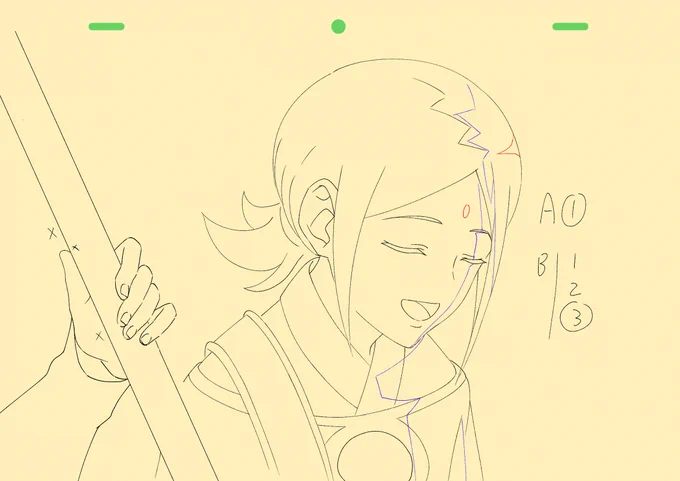 原画作監/Genga Animation DirectorFantasia  Realm of Legends (幻想三國誌 -天元霊心記-) #8* I got the permission to share the materials 