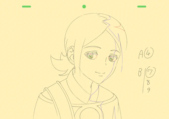 原画作監/Genga Animation DirectorFantasia  Realm of Legends (幻想三國誌 -天元霊心記-) #8* I got the permission to share the materials 