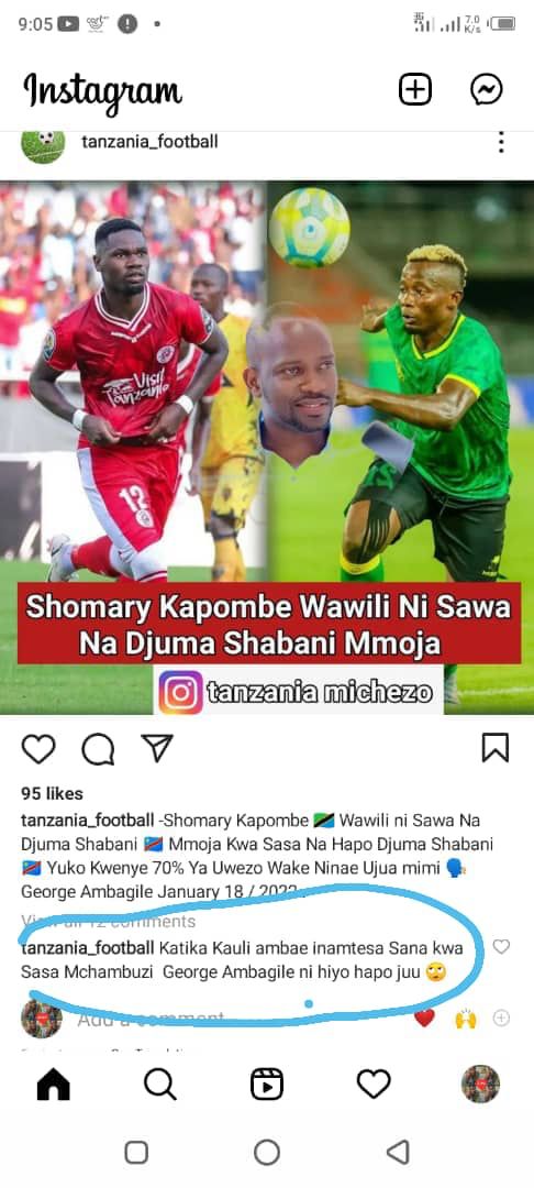 Ugaeast's tweet photo. @George_Ambangil @George_Ambangil  @SimbaSCTanzania @KapombeShomari https://t.co/NSG8IWspj9