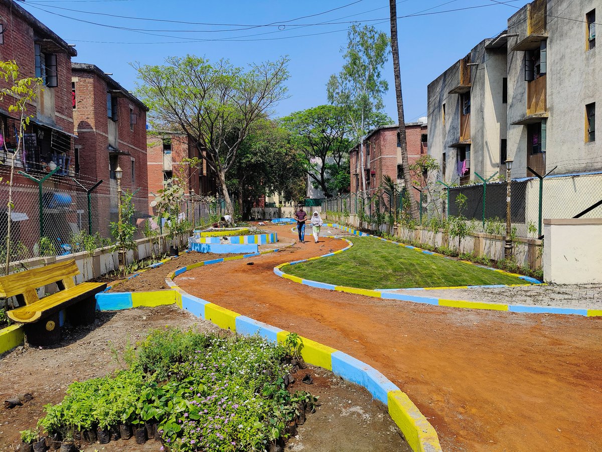 urban95_pune's tweet photo. Pune's First Sensory Garden at Maharashtra Housing Board, Opp. Tridalnagar, Yerawada, Pune
#Urban95 #BvLFoundation #childfriendlycities #EarlyChildhoodMatters #toddlers
@PMCPune @BvLFoundation @EgisIndia @0to5ChildDevp https://t.co/gFtUvIk0Tg