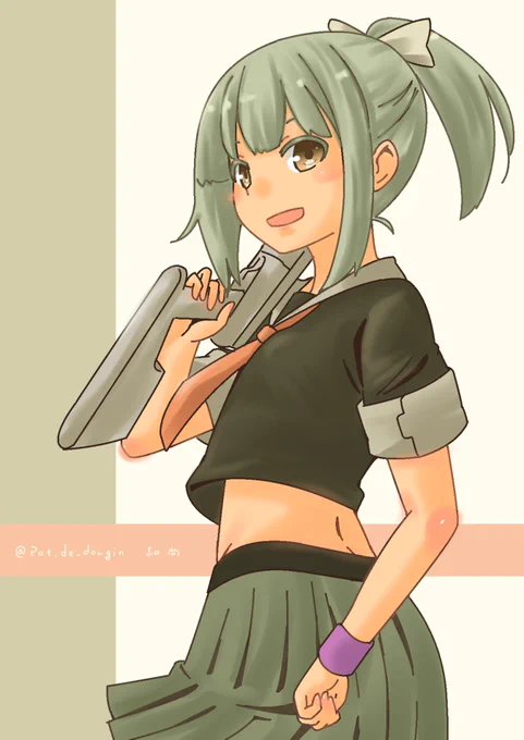ばーりばりぃ～夕張っ♪←これ知ってる人いる??w

#艦これ 
