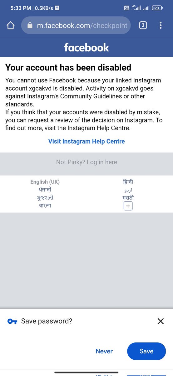 ThegreatIm's tweet photo. my facebook account got blocked without reason. I think it happened because of your mistake, plz make it fix ASAP I can't open it help me @Meta @fbsecurity @Facebook @metaportal @facebookapp https://t.co/rJqyMEaFR1