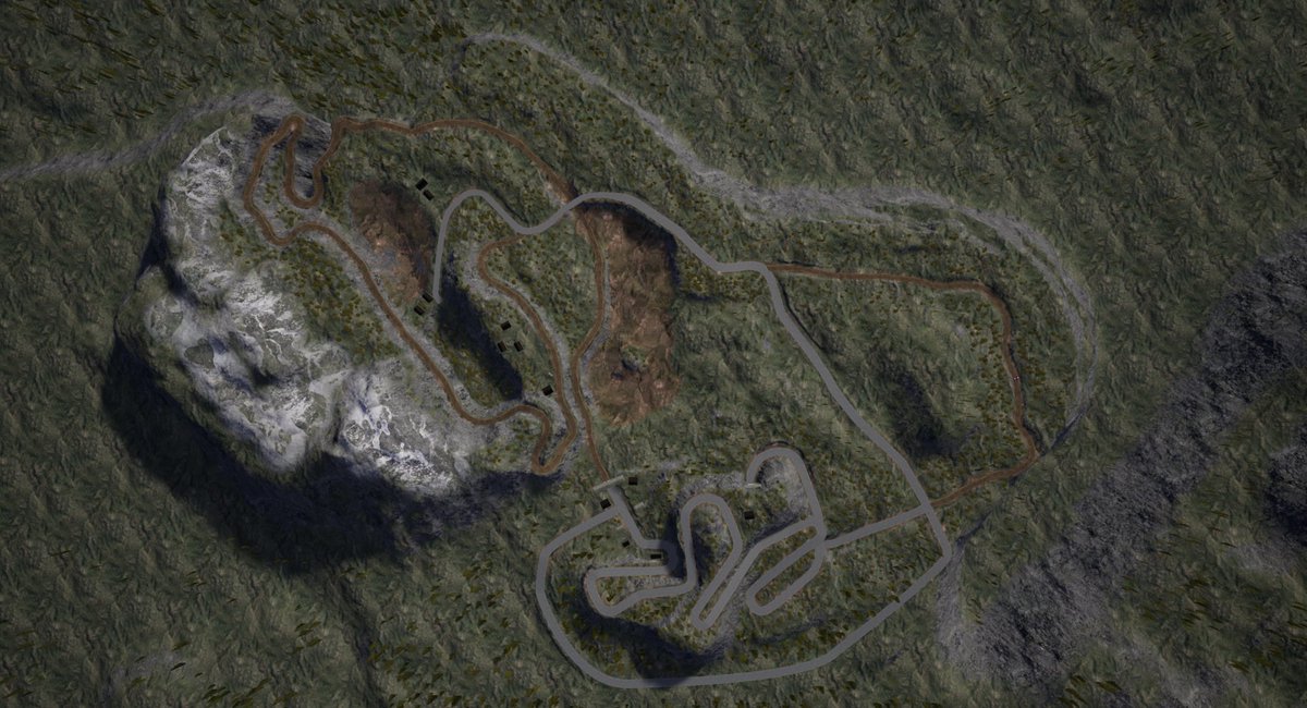 jontinator_01's tweet photo. 1/3 My latest level is a rally race track inspired by the old Colin McRae Rally games by @Codemasters . I took inspiration from Monte Carlo, but I think it ended up looking more like a moutainous version of Finland...
#LevelDesign #UnrealEngine #UnrealEngine4 #GameDevelopment https://t.co/zrXUXMECoS