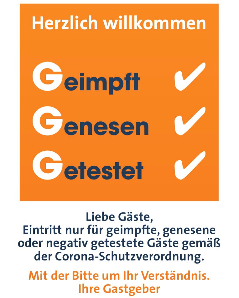 KegMunich's tweet photo. Dear customers,

We are now officially 3G! If you’re unvaccinated you can still enter with an antigen test from the same day.

See you then! https://t.co/FWEHqtbnSB