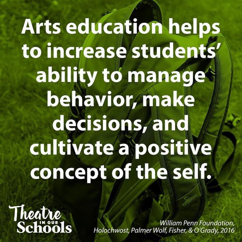 Celebrate Theatre Education!
#TheatreInOurSchoolsMonth
