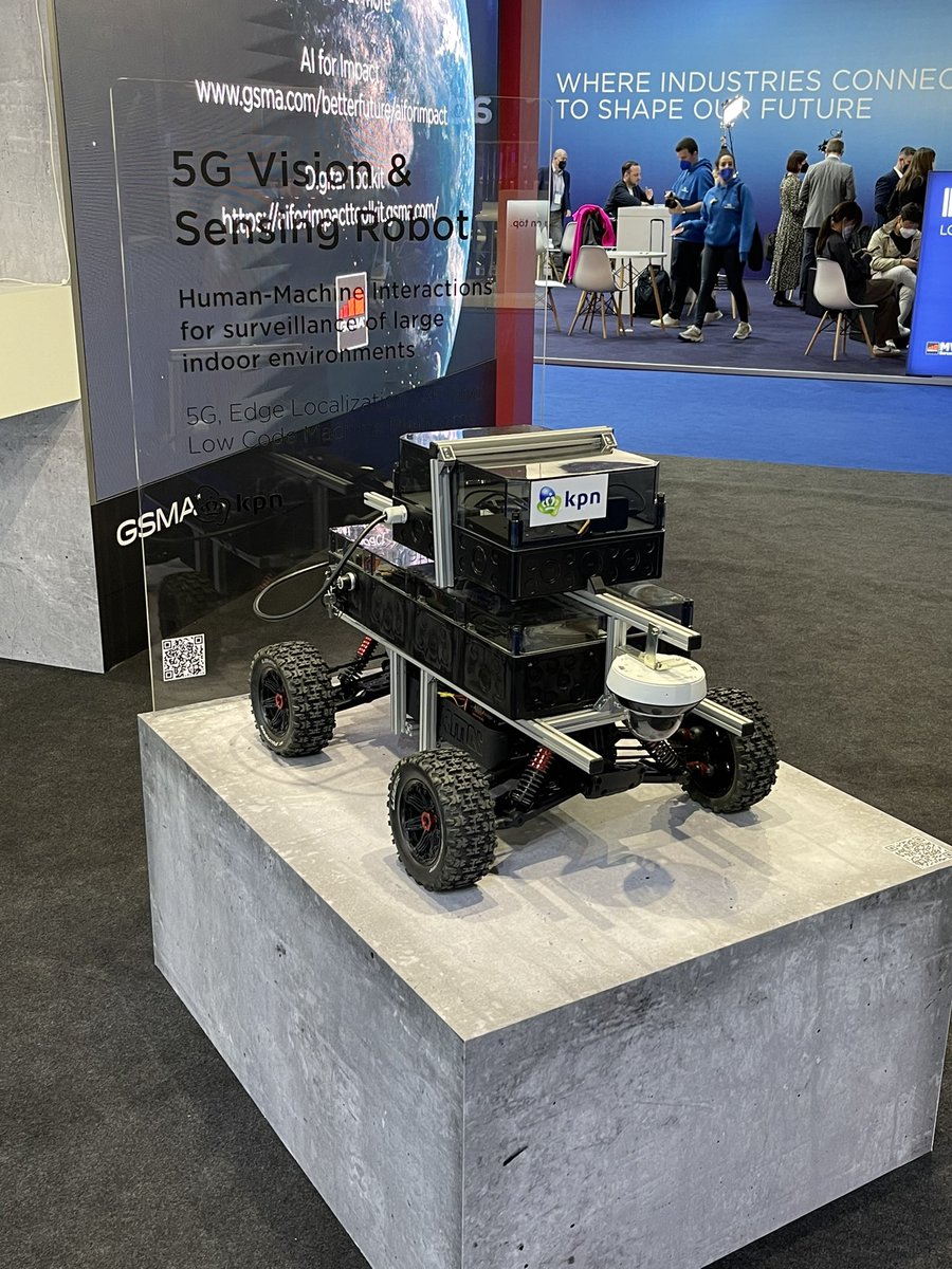andrewagner's tweet photo. Robots on the rise at #MWC22 (2/2) https://t.co/xLjG16bnEj