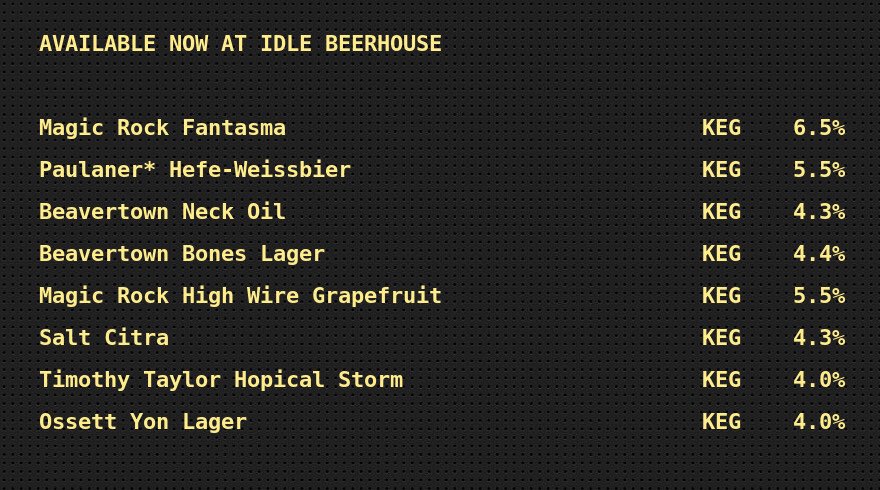 Idle Terrace tweet media