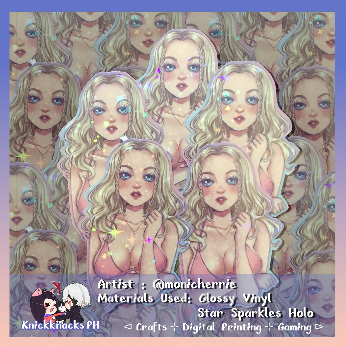 kkph2017's tweet photo. New stickers for our lovely client @ monicherrie on IG  ❤✨

Thank you so much for always choosing KKPH for your sticker needs! 

✨THIS IS YOUR SIGN! Want to make your art into stickers as well? Message us here or on our Shopee PH account for more info ✨ https://t.co/IxuuKUqHxO