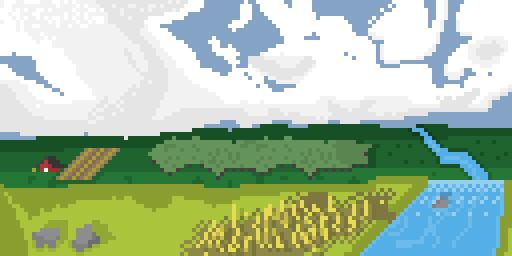 PixiEditor's tweet photo. Landscape by @flabbet

#pixelart https://t.co/HUwZgyitmj