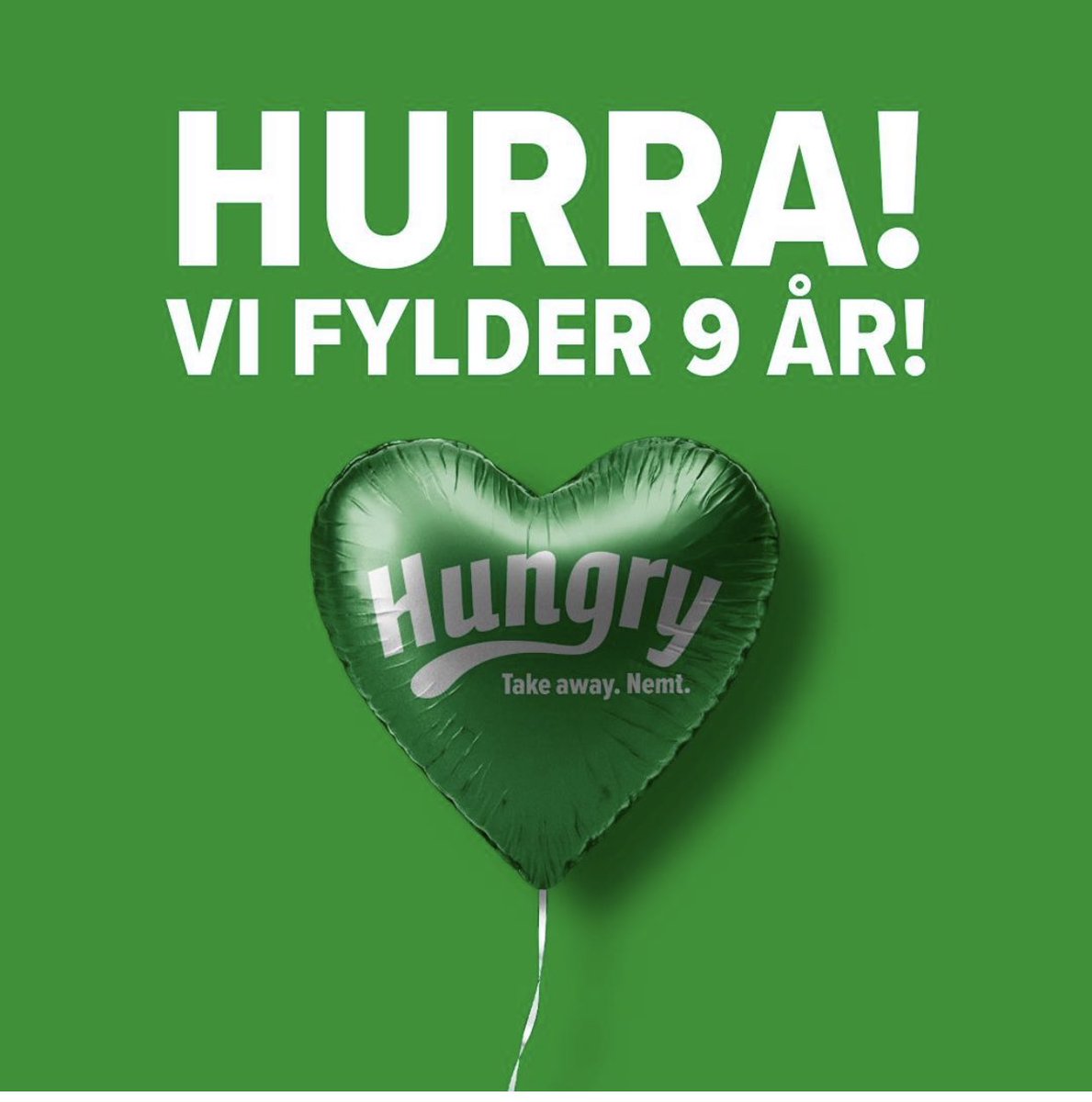 9 år siden at Hungry.dk gik live! Tænk sig hvad en kapital rejsning på kun 6 millioner er blevet til 🙏 #startup #iværksætter
