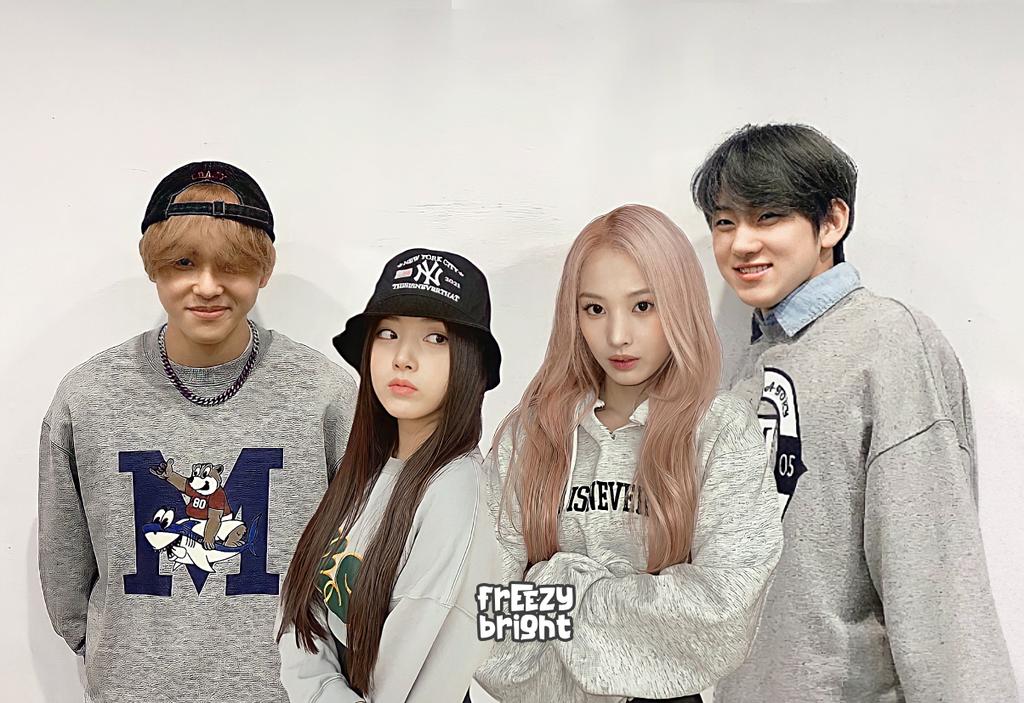 freezybright's tweet photo. Double date berkedok kerkom 
#ruwoo #pinkyfox https://t.co/bsrLRUVR2q