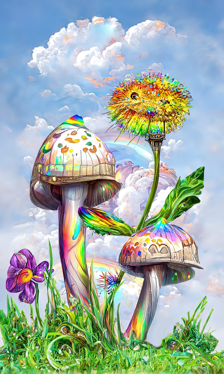 ▶️CHARITY AUCTION by #AI Master <a href="/neurotreats/">NeuroTreats</a> x <a href="/T_LoP_/">Tom J LoPresti</a>  #Collab of Toms 🍄 #mushroom prompt whimsically transformed!  #algofam #algo <a href="/algonft/">AlgoChainNFT</a> #NFT 
 
▶️ Bid Starts @ 25A (5 Min Snipe Rule)
▶️ 24 HRs - Ends 9:30AM EST 3/7/22
▶️ ❤️ 100% Funds for Raised Kiro ❤️
 
🔽Happy BIDDING🔽