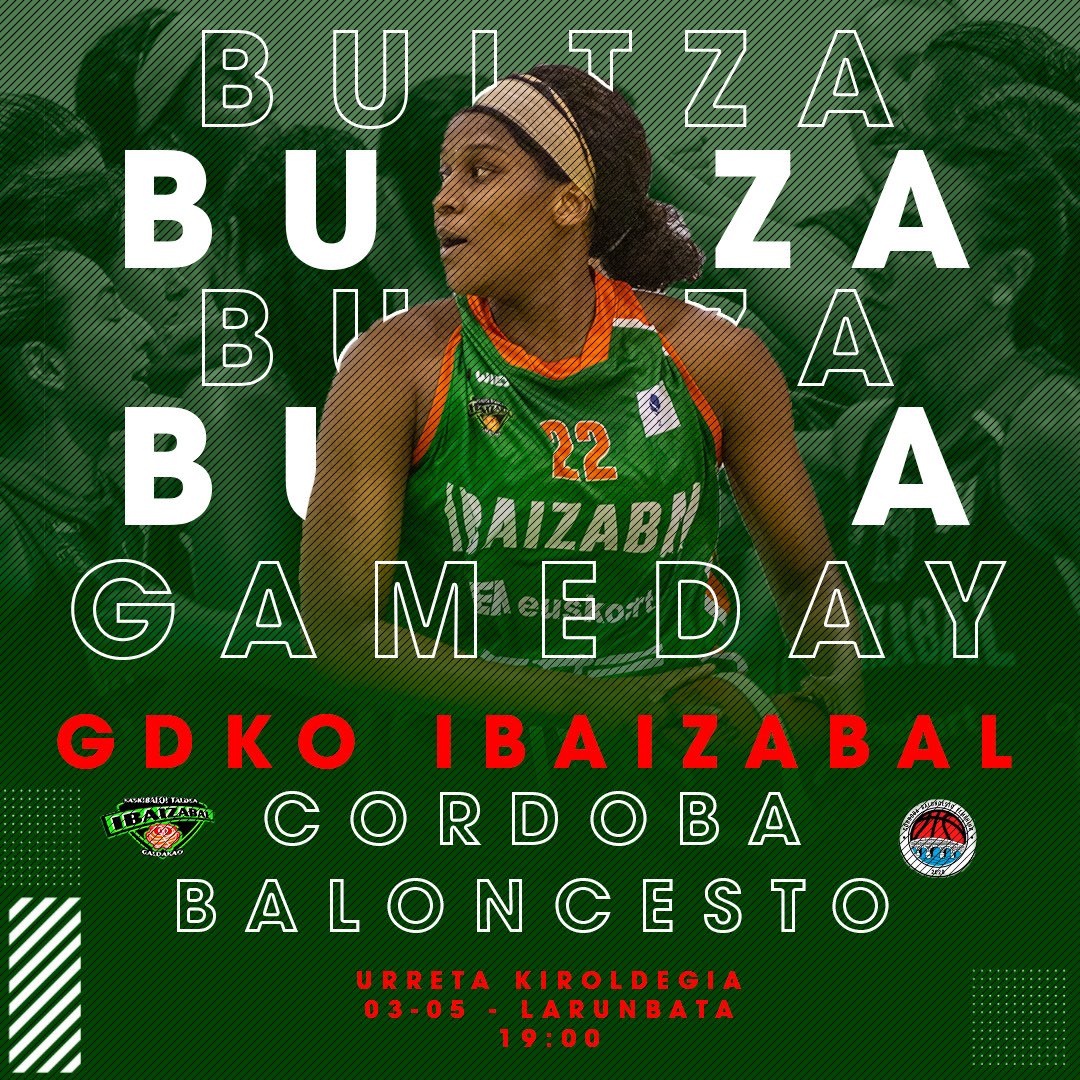 IbaizabalST's tweet photo. GAMEDAY!!! 
💚💚💚💚💚💚💚💚💚
LF2-ko neskak partidu garrantzitzua dute gaur urretan eta guztion laguntza beharko dute! 

GAUR DANOK URRETARA!! BULTZA!! 
#Bultza #BornToBeGreen https://t.co/pYlGqwDDwm