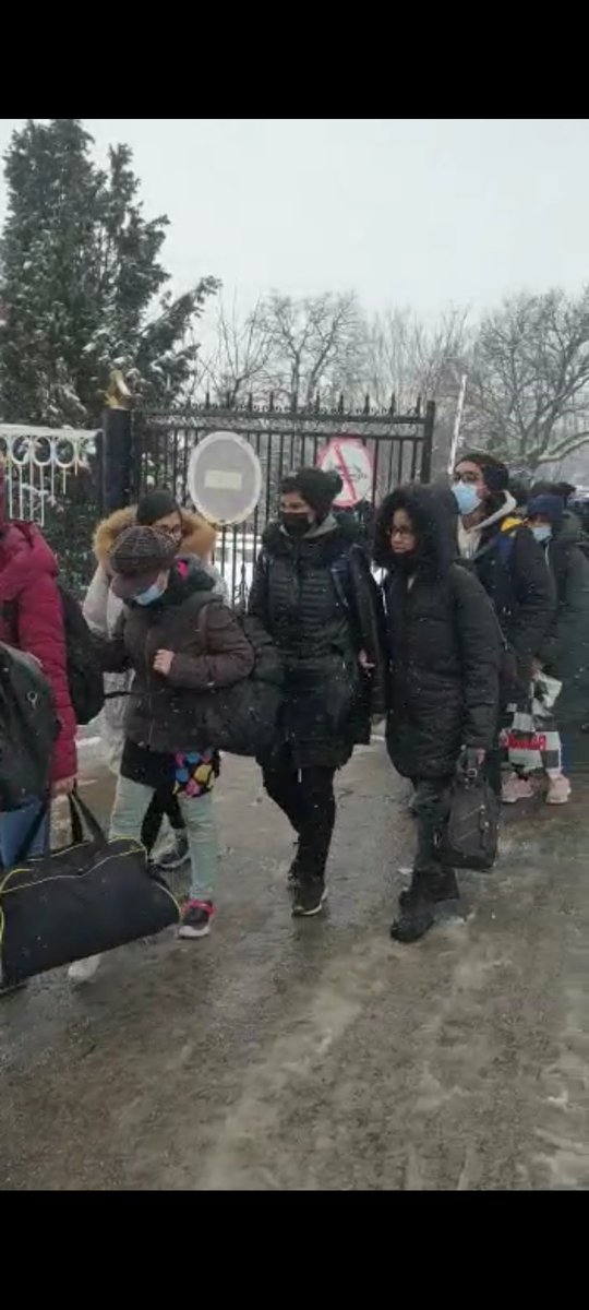 3 buses organised by GoI have reached Pisochyn and will shortly be making their way westwards.
2 more buses will be arriving soon.
Safe travels to all our students.

Be Safe Be Strong 
<a href="/opganga/">OpGanga Helpline</a> <a href="/MEAIndia/">Randhir Jaiswal</a>