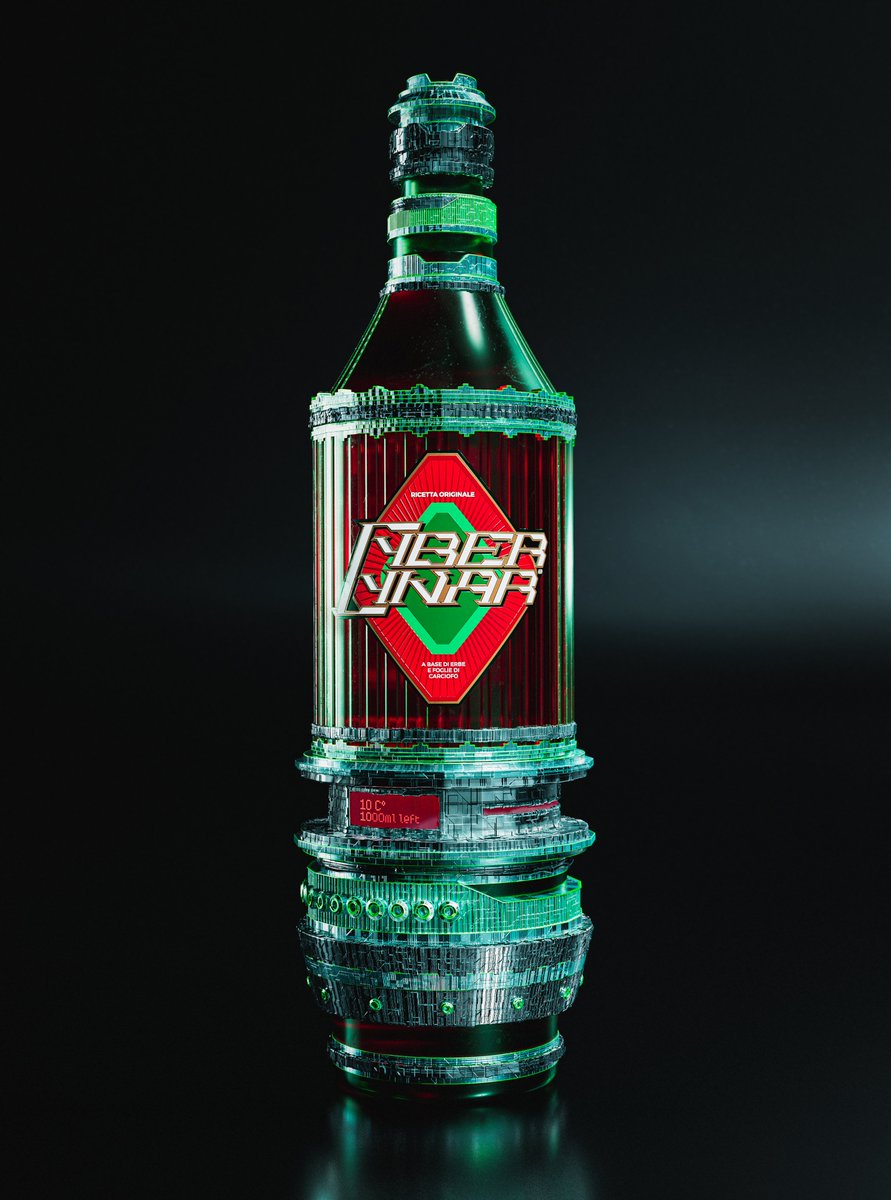 tourbillon_3d's tweet photo. CyberCynar - Italian Cyberpunk Aperitif.
2 things I love? Italian Cynar Spritz and Cyberpunk aesthetic, what if Cynar existed in a Cyberfuture?
This is the answer.

Full:
https://t.co/SxjtDas2yM
https://t.co/FKFEEgxZ4N
IG:
https://t.co/Jkw8ycmlHl https://t.co/6xJlcSX3b7