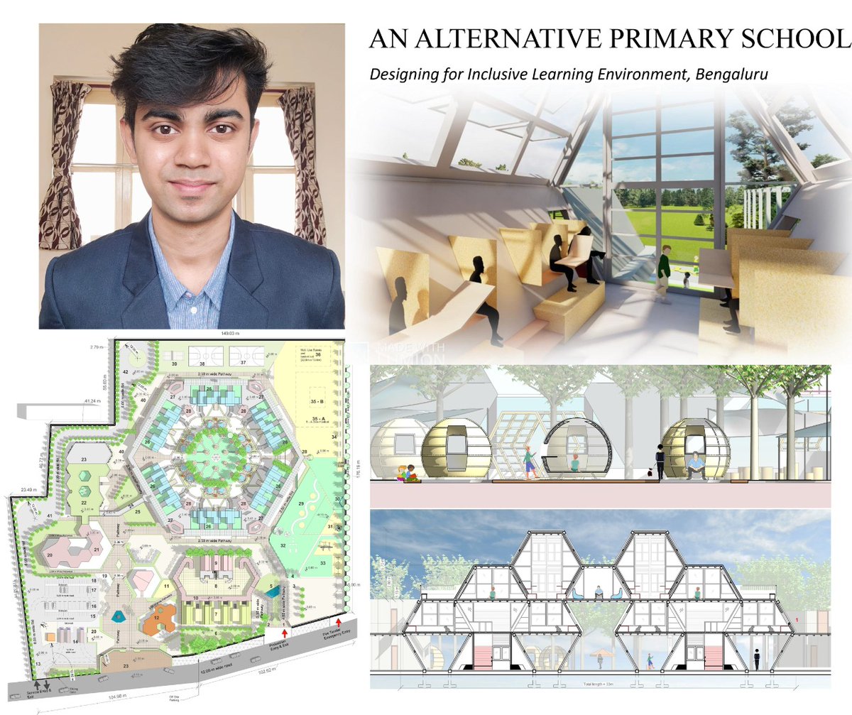 SriSriU's tweet photo. We are glad to inform that Mehul Sarkar of Faculty of #Architecture (@ssufarc ),batch 2016-2021 has secured 4th position in Council of Architecture(@CouncilofArchi1 ) National Thesis Awards for Excellence in Architectural Thesis 2021 at the Zonal Level...(1/2)

#ArchitectureatSSU https://t.co/mqDqMhWUxY