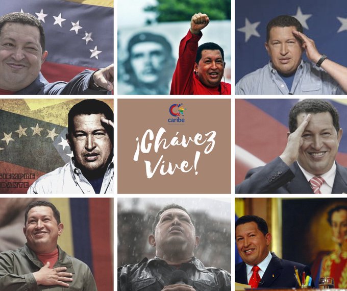 En este 9no aniversario de no tenerlo físicamente lo tenemos más presente, vive más que nunca. Vive como un hijo extraordinario, como un hermano entrañable, como un amigo extraordinario. Así te recordamos Chávez.
#Cienfuegos 
#ChavezSiempreInvicto