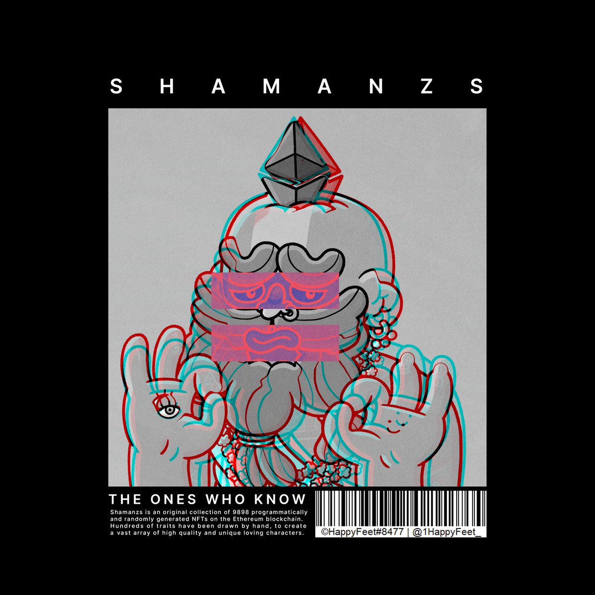 1happyfeet_'s tweet photo. I just made a playlist cover for my Spotify featuring: @shamanzs 

#ShamaGang 
#Shamanzs
#NFTs
#WAGMI 
#TheOnesWhoKnow

😵‍💫@BrosMind https://t.co/MFQQPr09D7