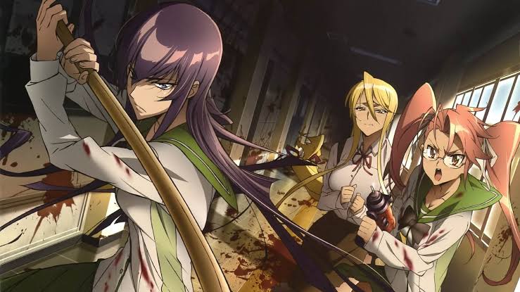 Otakus Brasil 🍥 on X: O anime de “Highschool of the Dead” e seu OVA “ Highschool of the Dead: Drifters of the Dead”, sairão do catálogo da Netflix  em 31 de março.