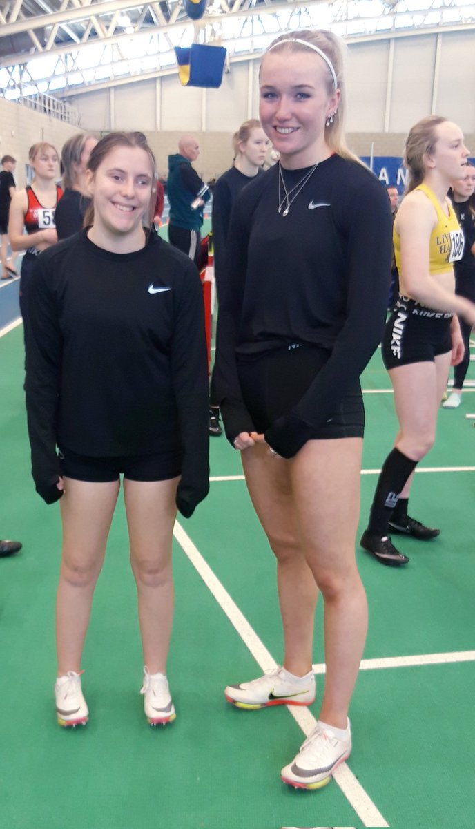 With my <a href="/JerseySpartanAC/">Jersey Spartan AC</a> <a href="/JerseySportFd/">Jersey Sport Fd</a> team mate and apparantly kit twin !! Lucy, Manchester Open #TeamJersey <a href="/JerseyCGA/">@Jersey CGA</a>