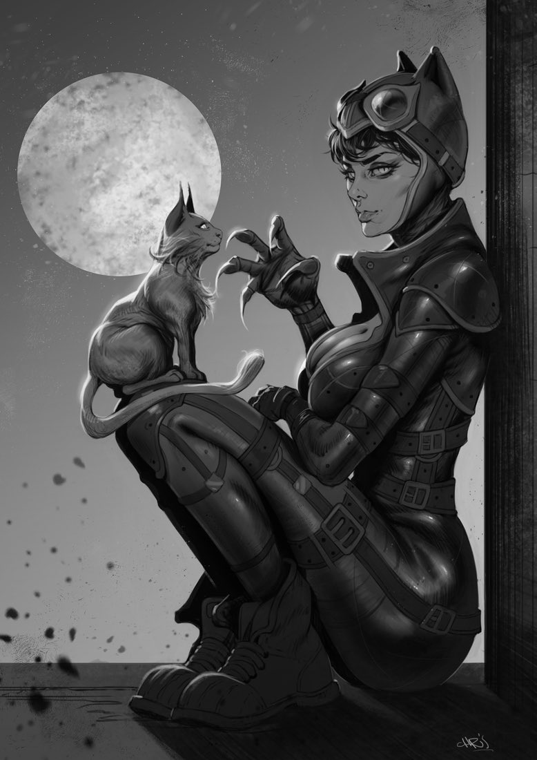 AnymaChris's tweet image. ~meow #art #arttwt #artshare #animegirl #Catwoman #Batman #art #ArtistOnTwitter #sketch #Illustrations #illustrationart #dccomics