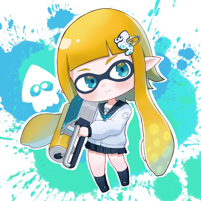 スプラトゥーン2のtwitterイラスト作品