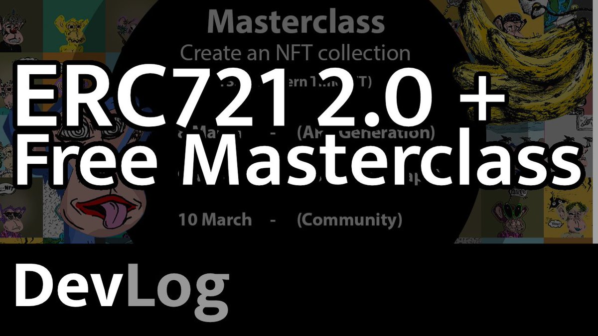 marco_lipparini's tweet photo. https://t.co/5I1jsldaPE
✅ ERC721A for even lower gas fees
✅ CLI commands without private keys in .env files
✅ generic network config in order to support other chains in the future
✅ more educational content (free masterclass for SABC community)

What's next? 😃 @Hashlipsnft https://t.co/aiAZCK2jE1