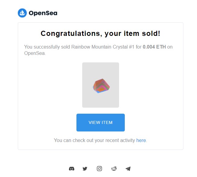 🌸@crypto_sup_  
Rainbow Mountain Crystal#1 
무지개 산🌈 보석이 판매되었습니다. 
구매해주셔서 너무 감사드립니다.🙏💚 

감동의 눈물😹😹

Special thanks to @crypto_sup_  💫✨
Thank you for inspiring me to make Rainbow Mountain. 🥰

#NFT #NFTCommunity #NFTart