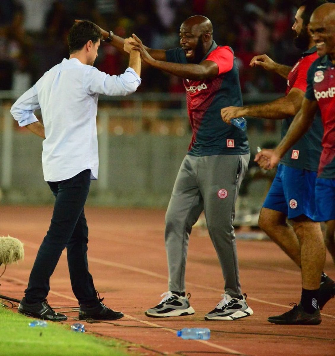 FrancoMPablo's tweet photo. No time for celebrations. Looking forward to after tomorrow’s match. What doesn’t kill us makes us stronger! #football #coach #joy #overcominglimits https://t.co/0TY3qWRQAz
