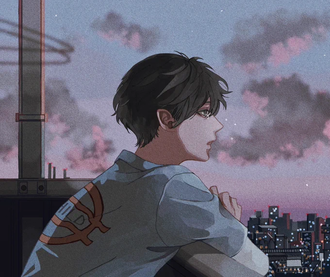 夜と夕暮れが好き 