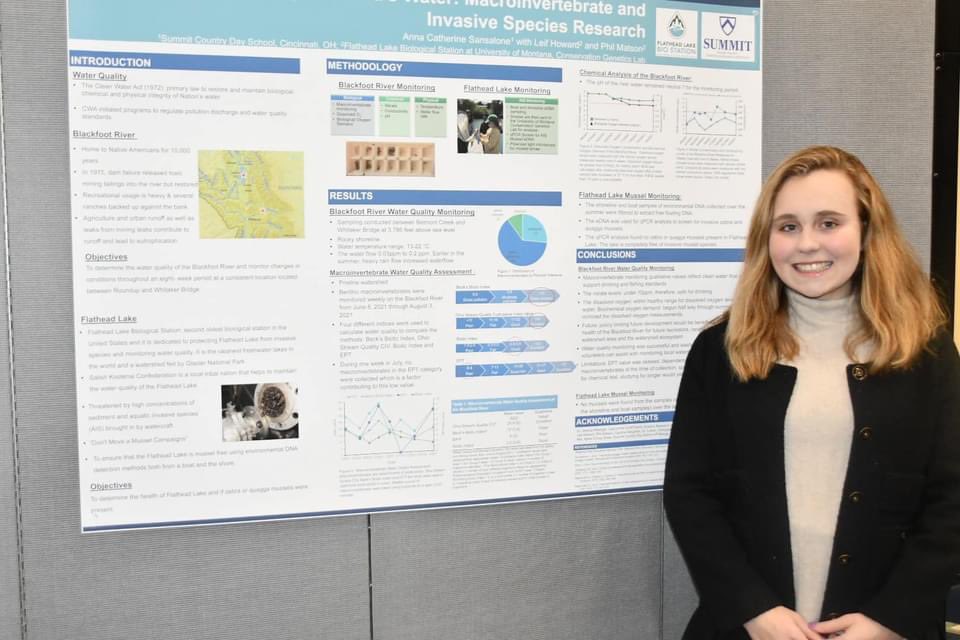 jbsakash's tweet photo. Good luck to AC as she presents her talk on Monitoring Montanaβs Waters at Ohio JSHS π§ͺπ©βπΎ #SummitCDS #SummitSRI #protectingourwater #Environmentalstudies https://t.co/dnV4wKfSxR