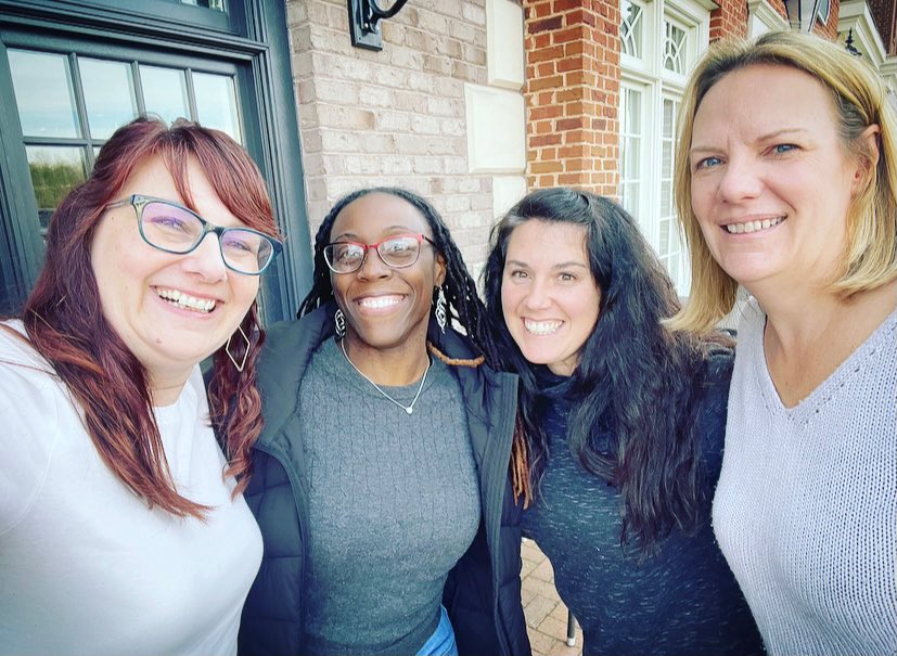 JodiPlace's tweet photo. …already strong 👑 @LatreseYounger @Mrs_Estes08 &amp; Karen E! ❤️ https://t.co/92Vol345Vg