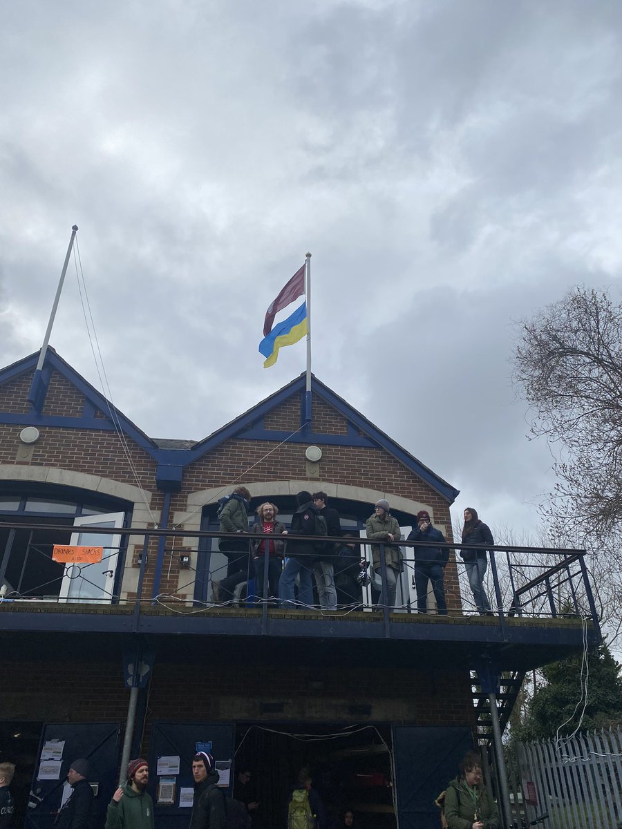 TFletcher's tweet photo. And at the @HertfordCollege boathouse today. https://t.co/maTkIwl66Z