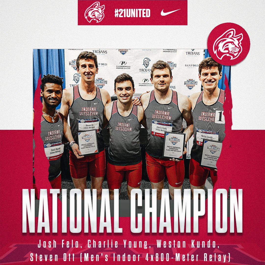 IWUWildcats's tweet image. ICYMI.....@iwutfxc took home National Championship honors in the Men's 4x800 last night.

Here are a few highlights from yesterday!

📰IWUWildcats.com
📽️youtu.be/6e4xYhEndVQ