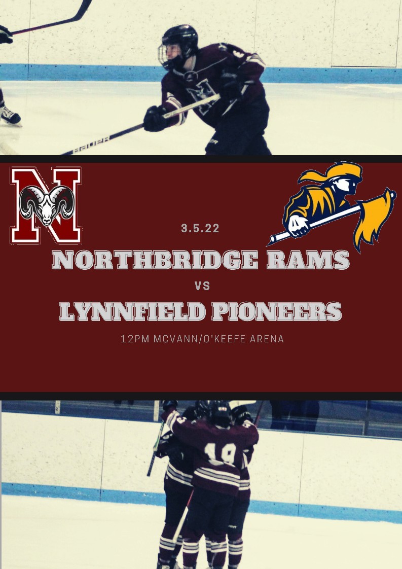 NBRamsPuck's tweet photo. Game Day! The Boys head out to the McVann-Okeefe Rink in Peabody to face-off against Lynnfield in the Round of 32 of the '22 Playoffs! 12 pm Puck Drop!
#workhardgetpaid
@NBRamsAthletics @NipmucAD @SuttonAthletics @UHS_Spartans @tgsports @HNIBonline @In_The_Slot https://t.co/DfmOBR8jGU