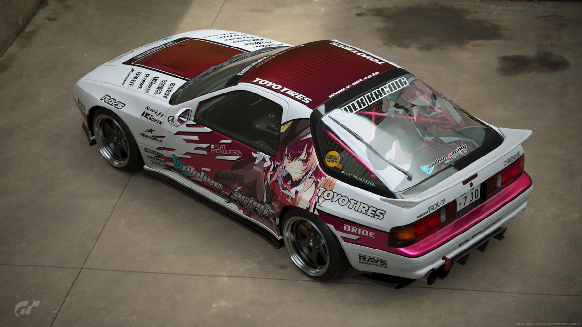 グランツーリスモ Ending 2024 with one more livery, this one being an updated