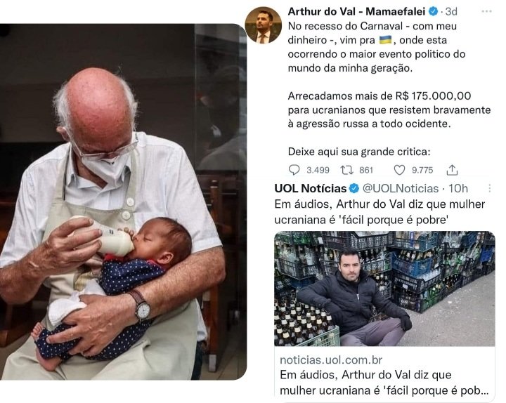 Ederdicado's tweet photo. De um lado vemos o Padre Júlio Lancelotti em seu incansável trabalho frente a Pastoral do Povo em situação de Rua. Do outro vemos a pessoa que disse que um dia iria desmascarar o Padre. Quem diria né? #MamaeFaleiCassado https://t.co/XfBRVExw3w