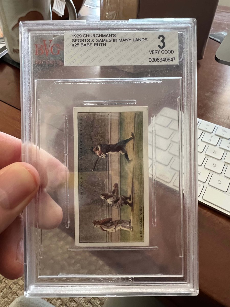 baltimorechops's tweet photo. New Ruth!!!! #thegreatbambino #sultanofswat

#whodoyoucollect #thehobby https://t.co/AfsU48PoEG