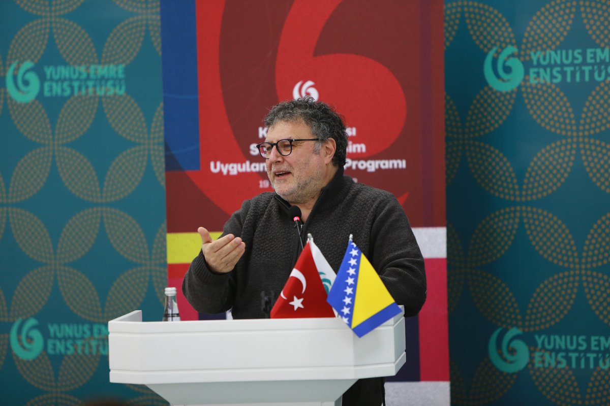 kdaorgtr's tweet photo. İKSV Genel Müdürü Sn. @gorguntaner kültür ve sanatın birleştirici etkisinden bahsetti. #Bosnia #LoveBosnia #PublicDiplomacy #StrategicCommunication https://t.co/hDfSDTuUxV