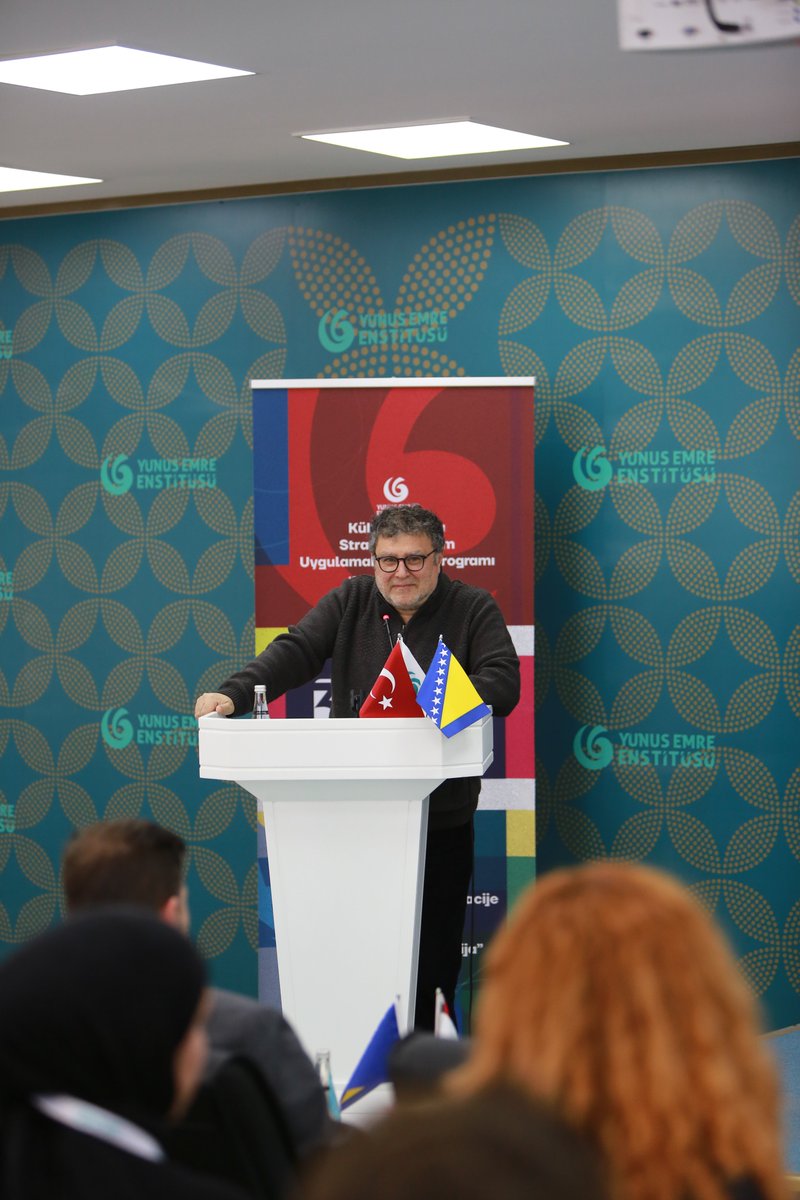 İKSV Genel Müdürü Sn. <a href="/gorguntaner/">görgüntaner</a> kültür ve sanatın birleştirici etkisinden bahsetti. #Bosnia #LoveBosnia #PublicDiplomacy #StrategicCommunication