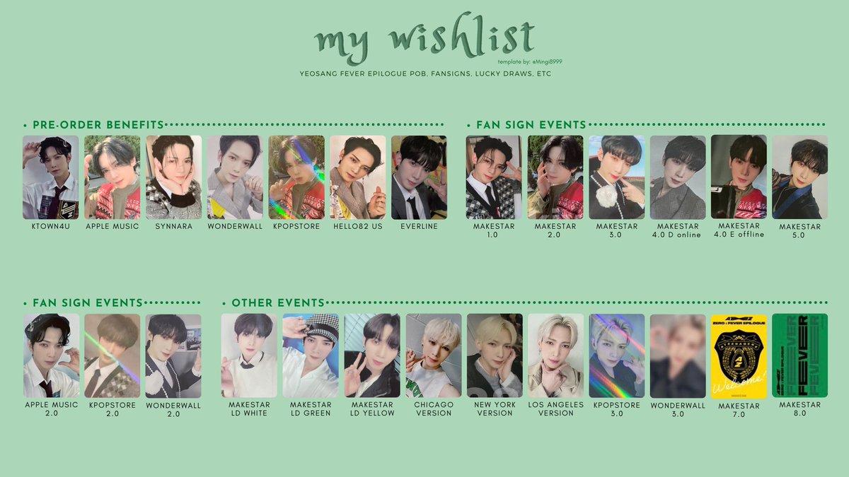 Mingi8999's tweet photo. 03-05-2022 
ZERO:FEVER EPILOGUE benefit photocards template a thread

open this link for a better quality and list of credits https://t.co/niQ6L8KwSw

ateez atz pc free wishlist wl pob fs fansign ld lucky draw package concert hongjoong seonghwa yunho yeosang https://t.co/sY7ciTgzwZ