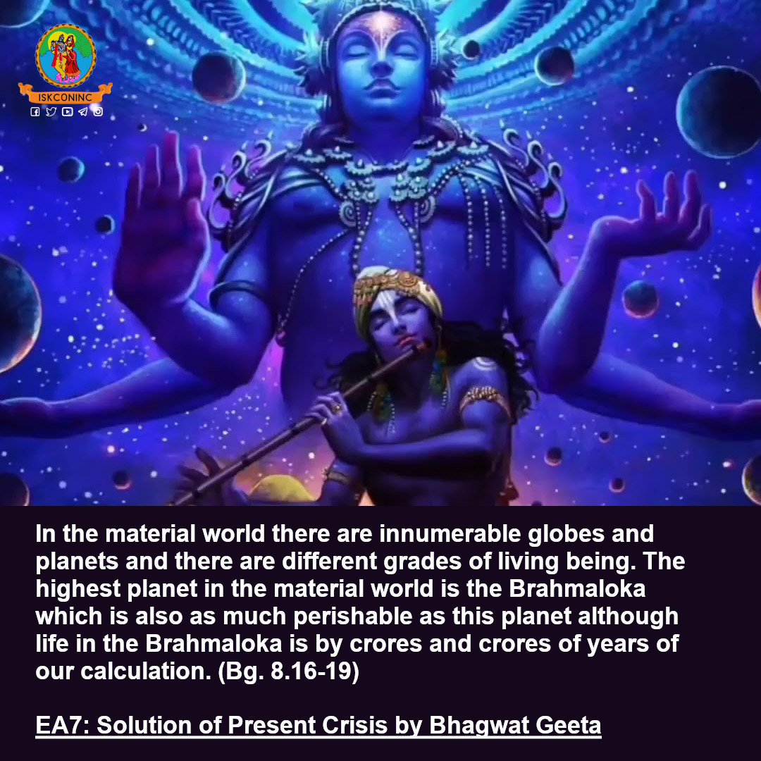 KCSociety_India's tweet photo. Material world is perishable https://t.co/aZyB6NtZNX