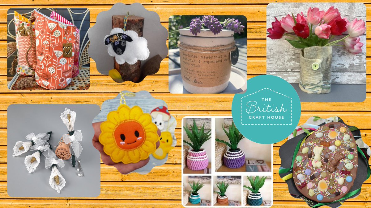 Just a few #smallbusinessuk sellers over at @Britishcrafthouse site including: <a href="/AHeartlyCraft/">Aheartlycraft</a>
<a href="/Cheryls_Jewels/">CherylsJewellery - Cheryl Jenkins</a> <a href="/monk_daisy/">monk and daisy</a>  <a href="/wjneedlework/">W J Needlework</a>  @Iguanachocolate <a href="/TheSeasideSew/">Jo Melton</a> <a href="/fabricvase/">The Fabric Vase Co</a> 
<a href="/littledorisuk/">little doris</a> Take a look here thebritishcrafthouse.co.uk #Handmade  #tbchsellers #tbchteamcollage