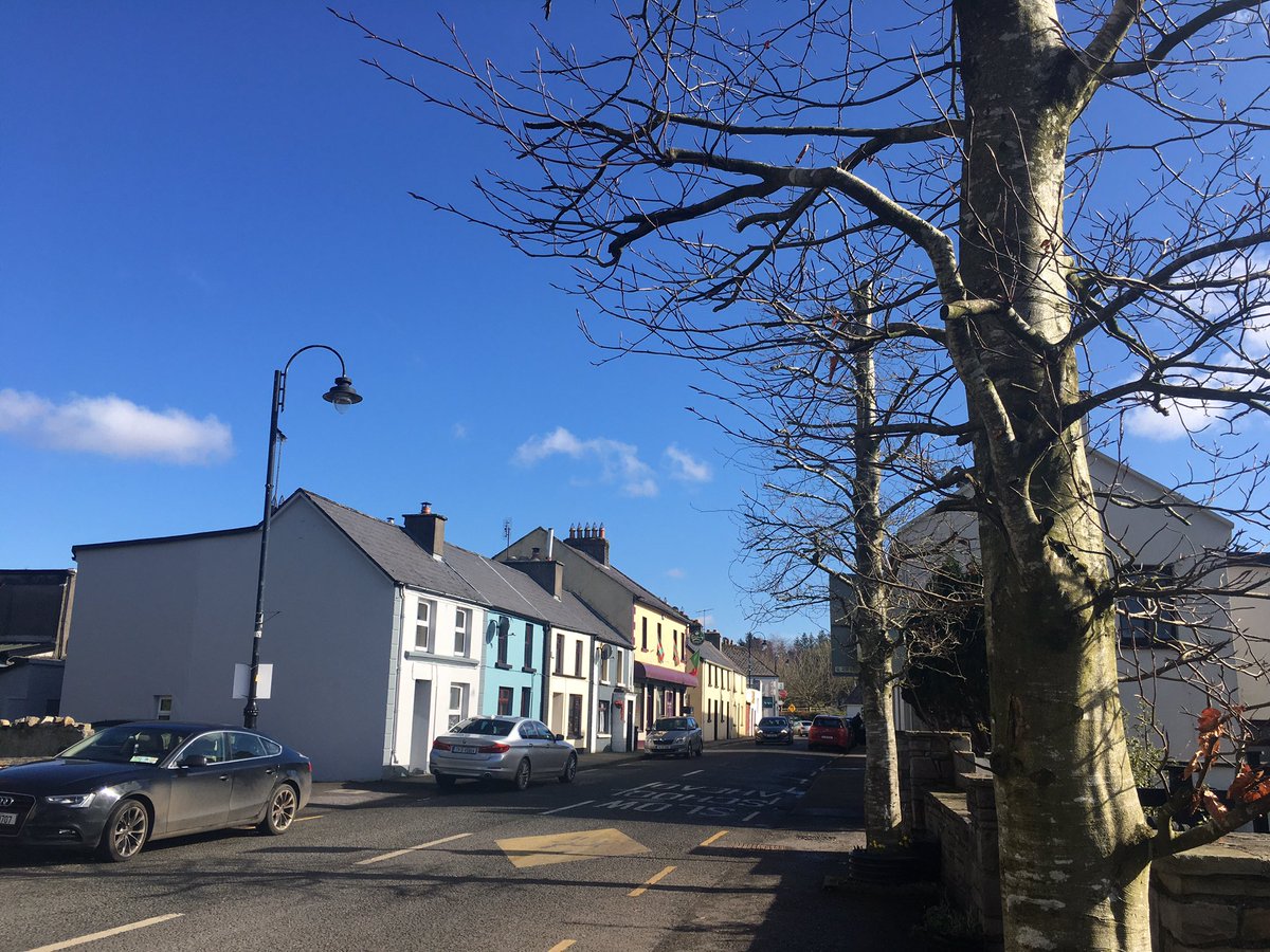 MayoNorth's tweet photo. We promised you some more images of #Bonniconlon.😊 A peaceful location and an ideal base for hillwalking, fishing, golfing and touring the Northwest. Steeped in history, and famous for the #BonniconlonAgriculturalShow this beautiful, quaint #NorthMayo village is worth a visit. https://t.co/y8bXCfdh1n